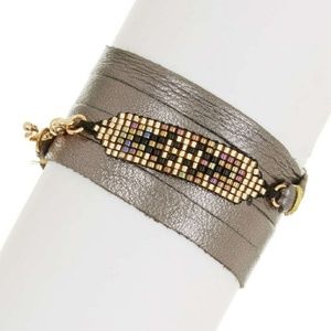 3 for $20💎wrap bracelet w/ gorgeous gold detail